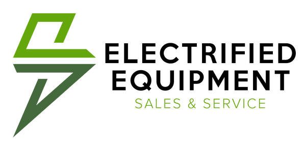 A two tone green lightning bolt