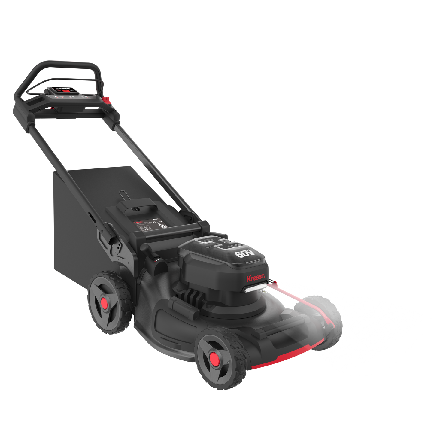 60V 21" Steel Deck Push Mower
