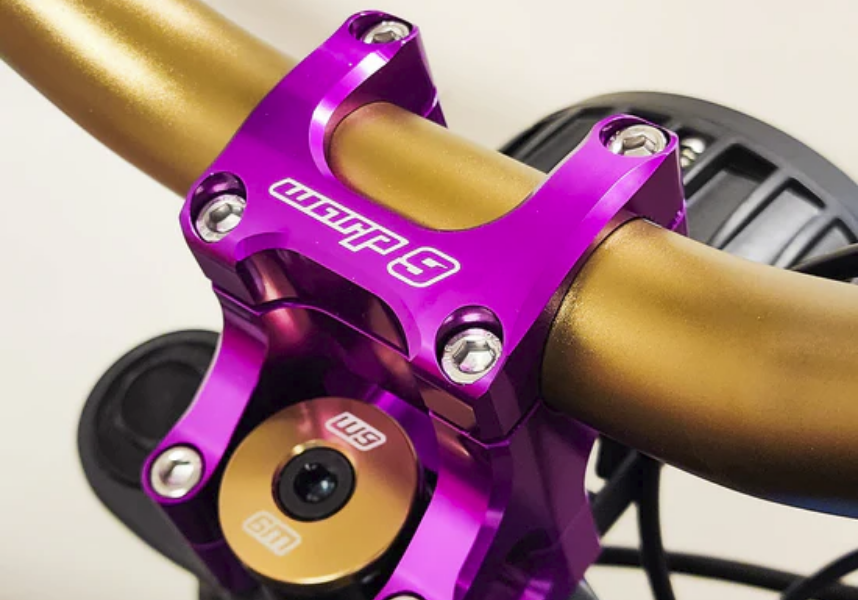 Warp 9 Bar Mount Purple