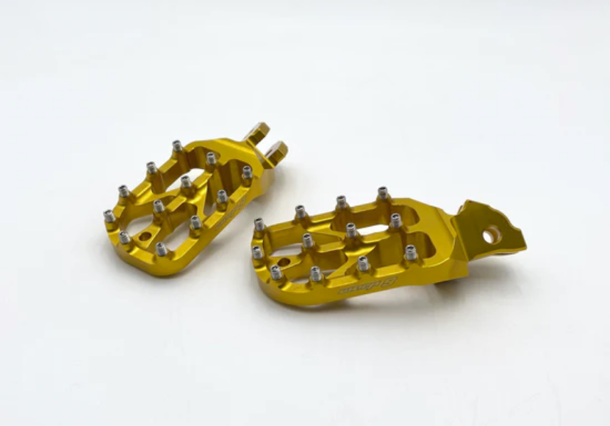 Warp 9 Elite Foot Pegs Gold